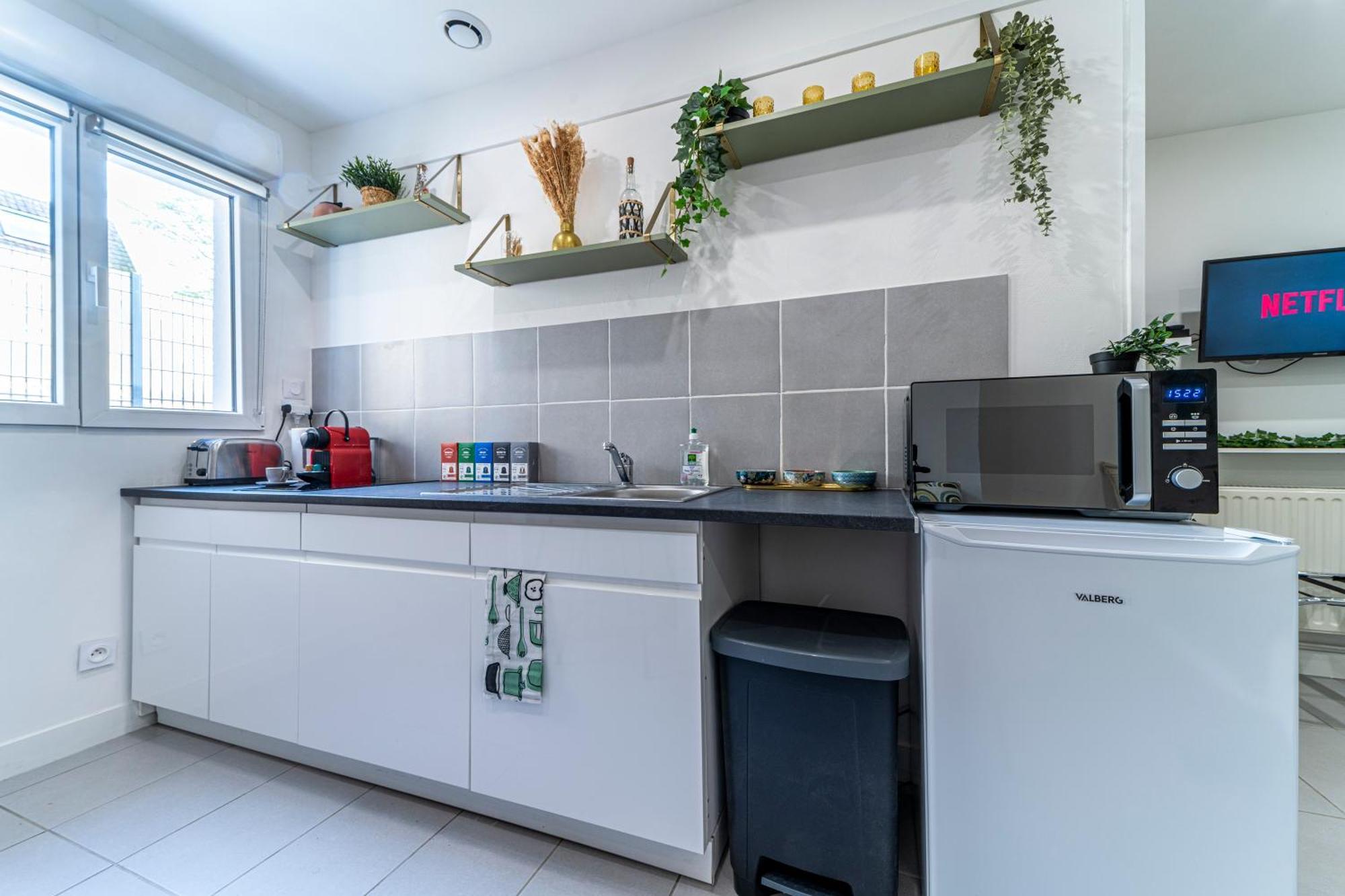 Apartament Le Cosy - Free Parking - Proche Gares Lille - Netflix - Wifi Mons-en-Baroeul Zewnętrze zdjęcie